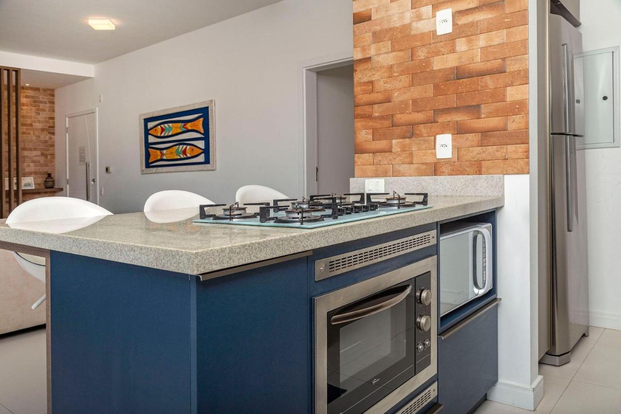 Punta Blu 102-7 - Apartamento De Alto Padrao Em Condominio Exclusivo, Quadra Poliesportiva - Piscina - Portaria 24H. Bombinhas Buitenkant foto